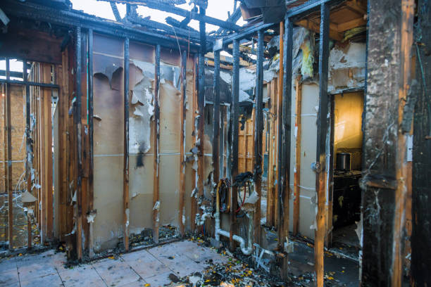 Professional Smoke Damage Restoration technician working in Barnesville, MD